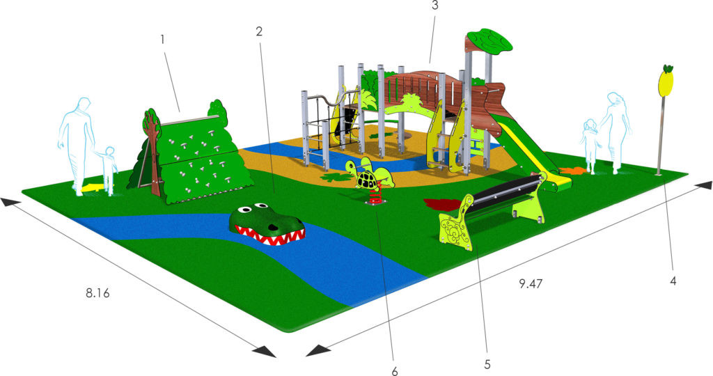 Aire de jeux BABY ONE