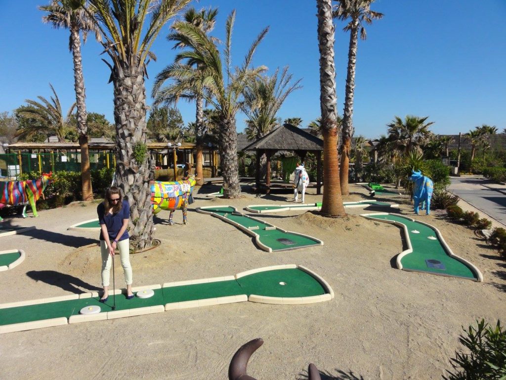 réalisation de mini-golf sur mesure