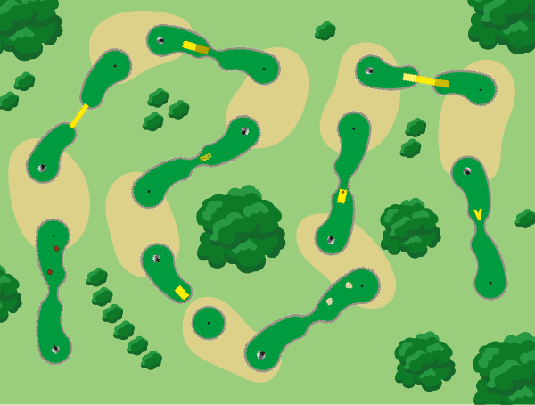 Parcours Mini-Golf Essential Golf