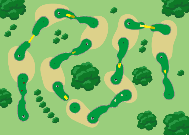 Parcours Mini-Golf Essential Golf