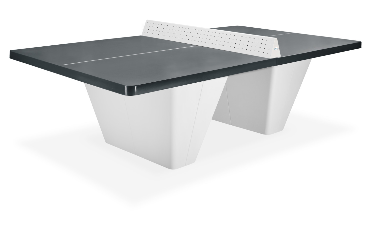 Table de ping-pong extérieure SOLARA RAL 7015 / blanc