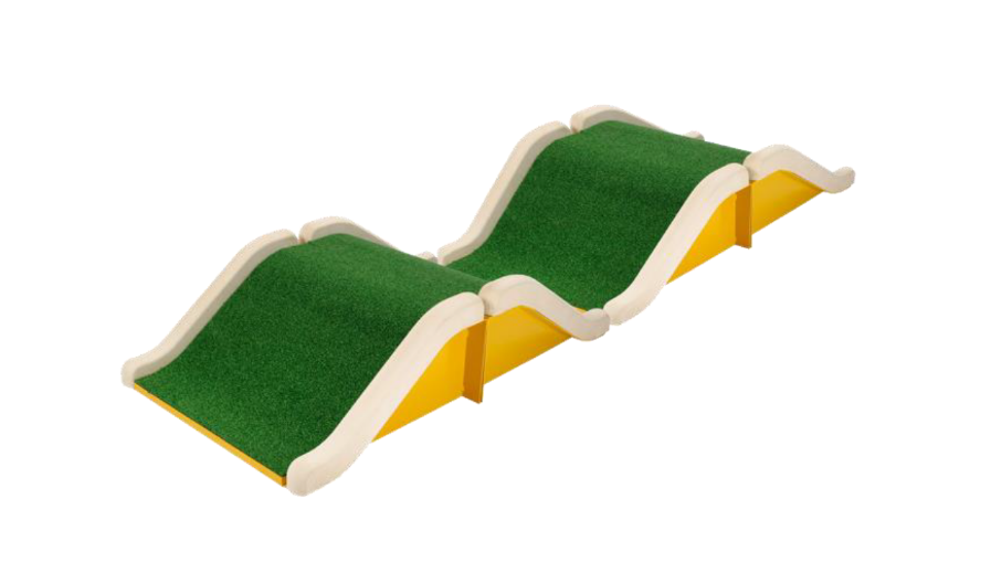 vente de obstacle mini-golf pour campings, centre de loisirs, hôtel, parcs double dos d'âne