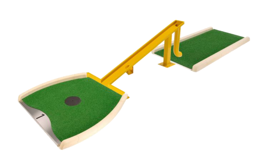 vente de obstacle mini-golf pour campings, centre de loisirs, hôtel, parcs rampe