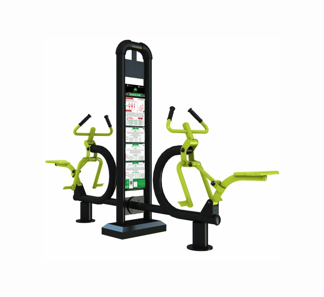 Appareil fitness extérieur Cavalcade double
