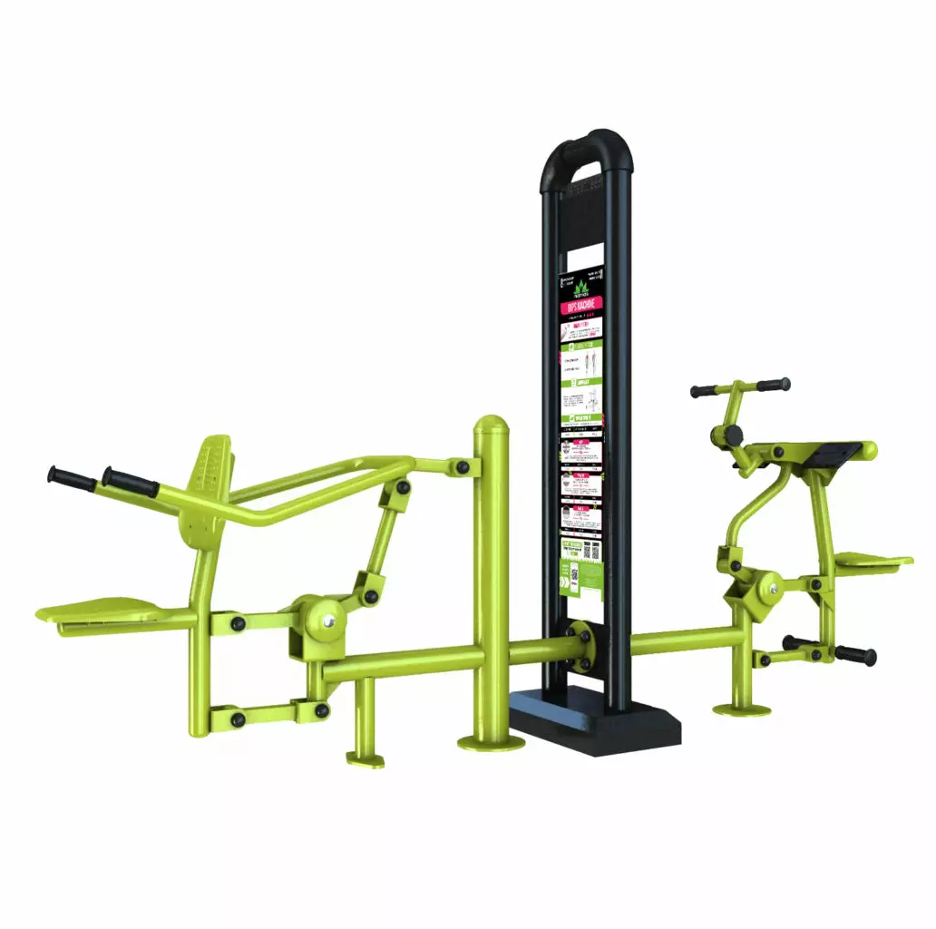 Appareil fitness extérieur Biceps Triceps
