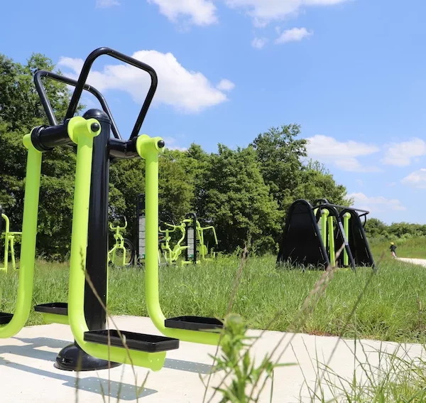 Appareil fitness extérieur Duo adducteur