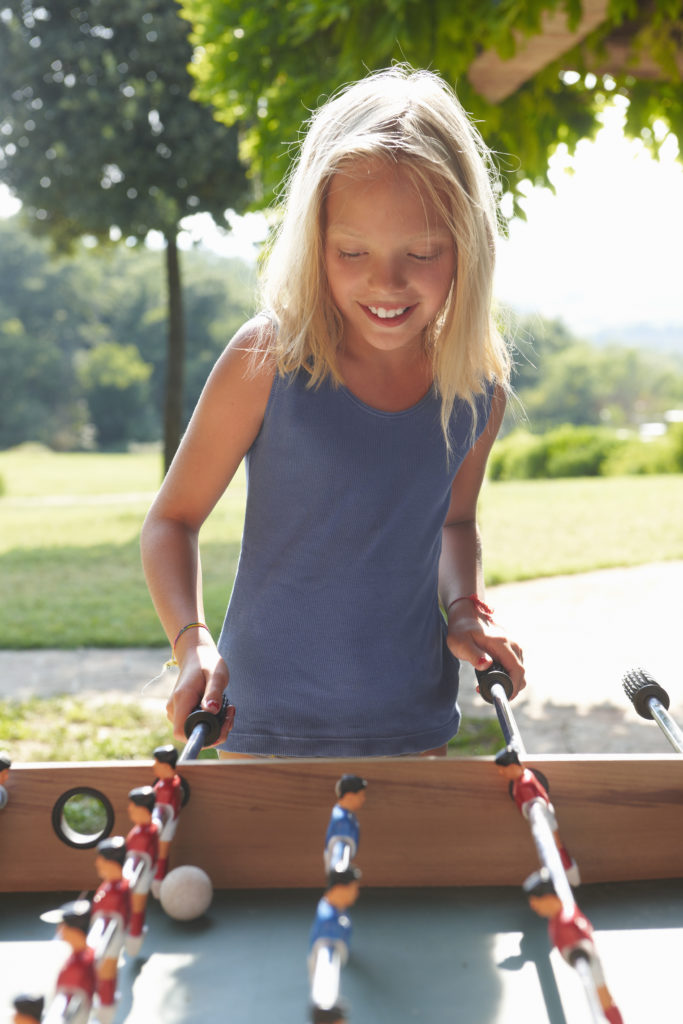 Baby-foot avec monnayeur